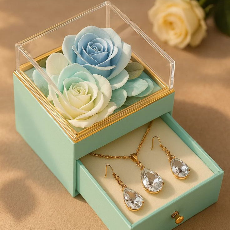 Rose Drawer Jewellery Box