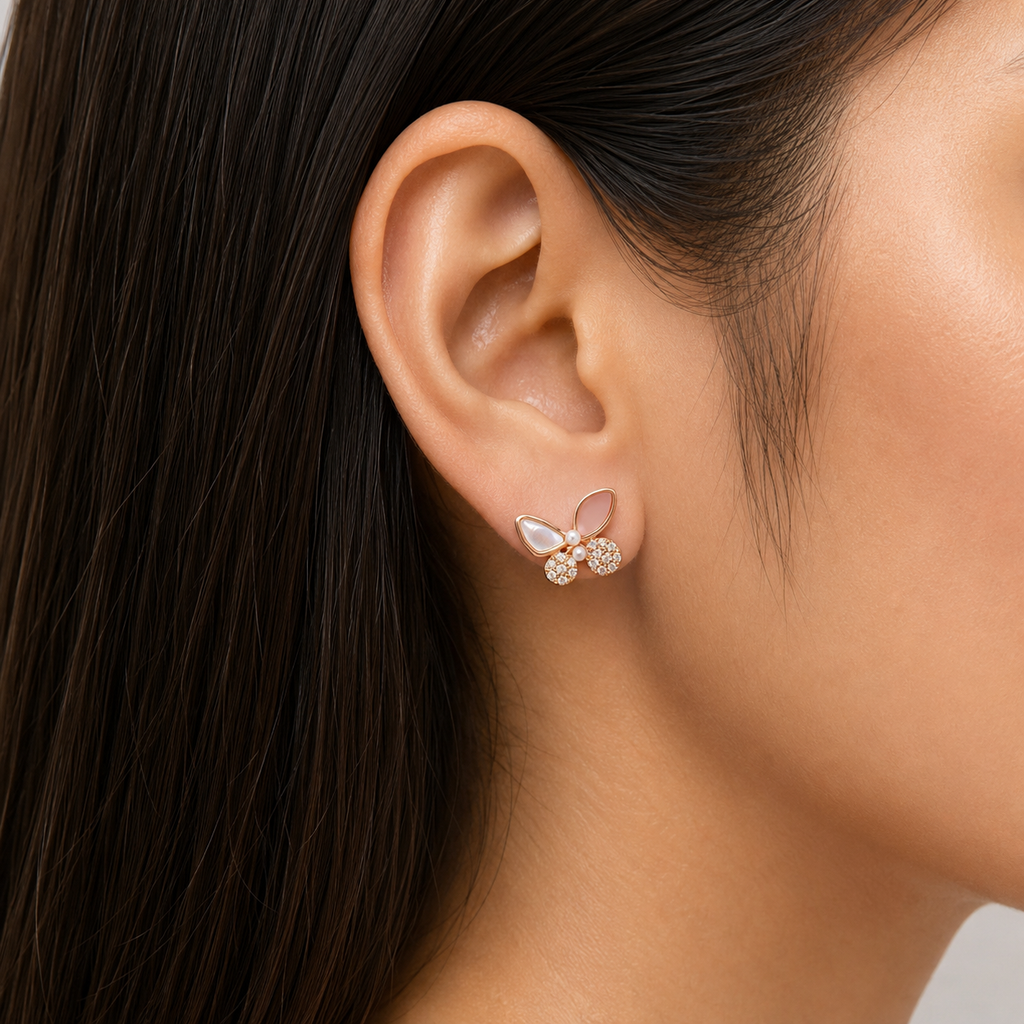 silver earring