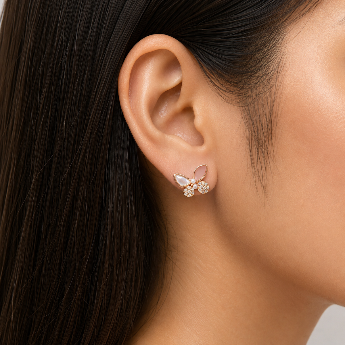 silver earring