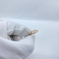Rose Gold Double Heart Ring