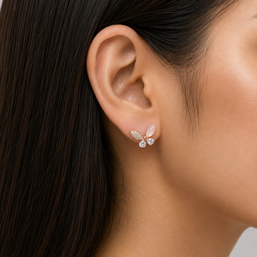 silver earring
