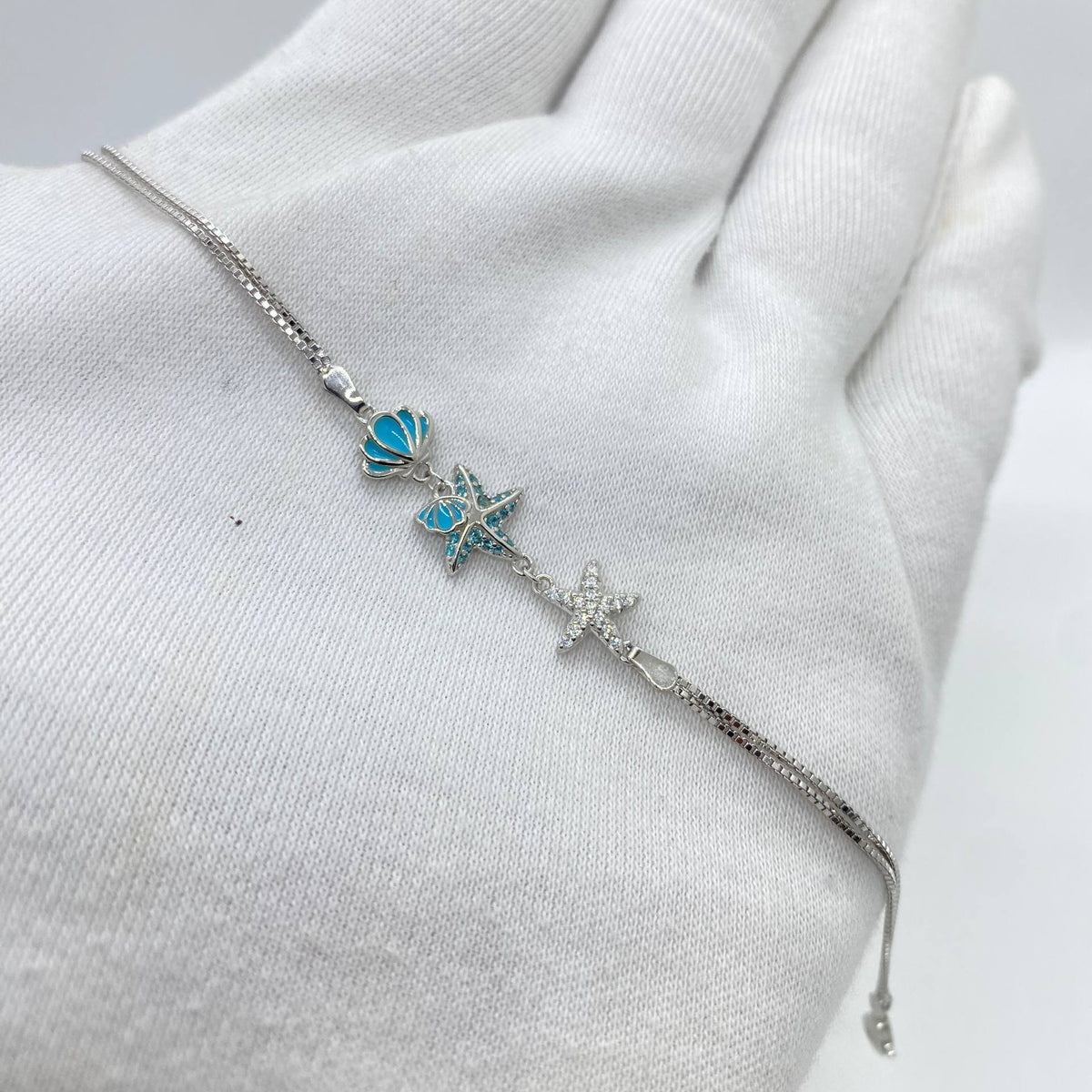 silver bracelet