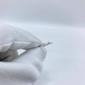 Silver Leaf Stone Ring