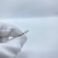 Silver Triangle Stone Ring