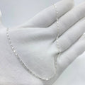 Spiral Link Silver Chain