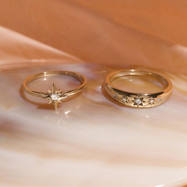 Starlight Couple Ring