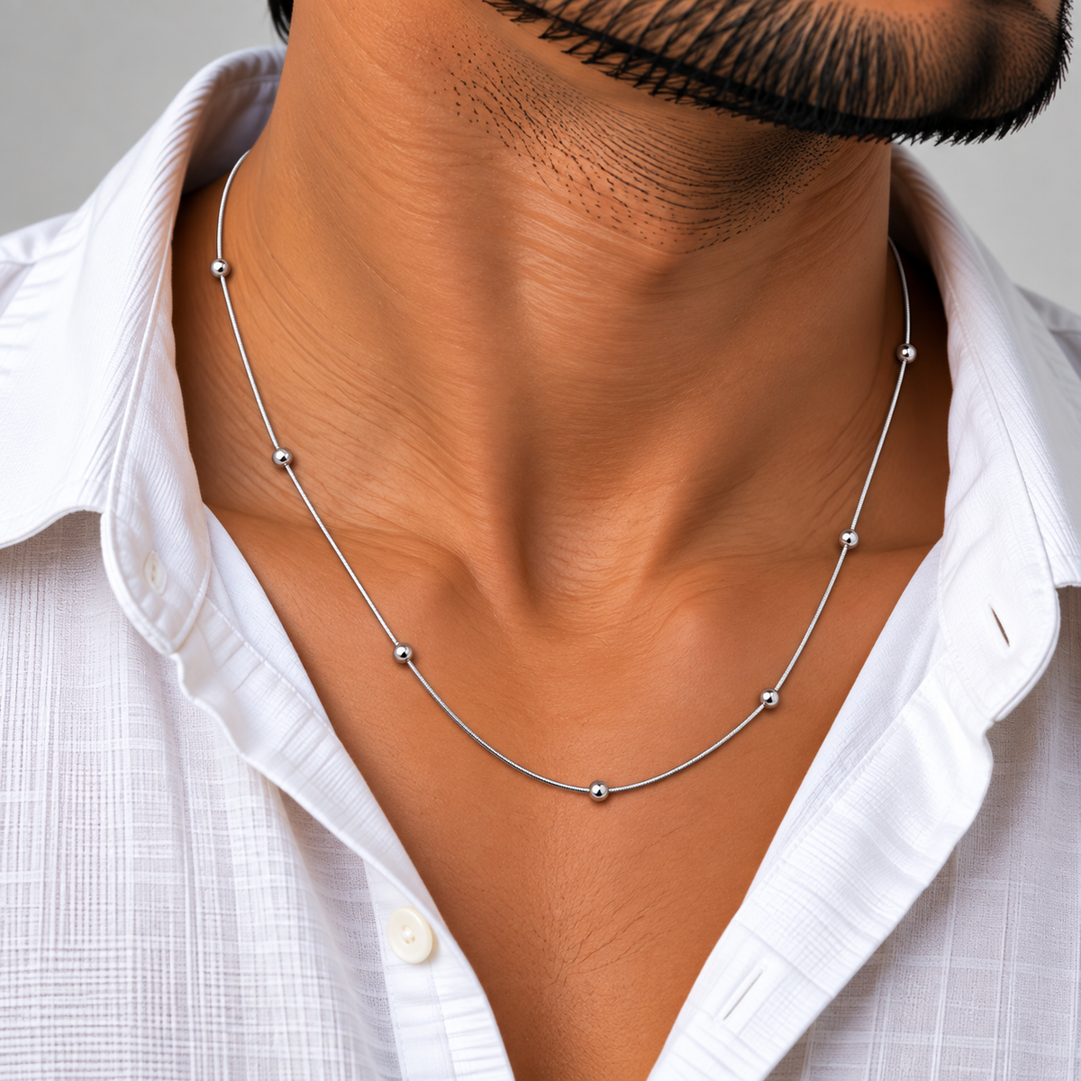 Station Ball Snake Chain