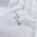 silver earrings
