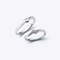 V-Line Couple Ring