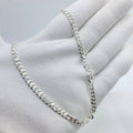 Wide Cuban Link Silver Chain