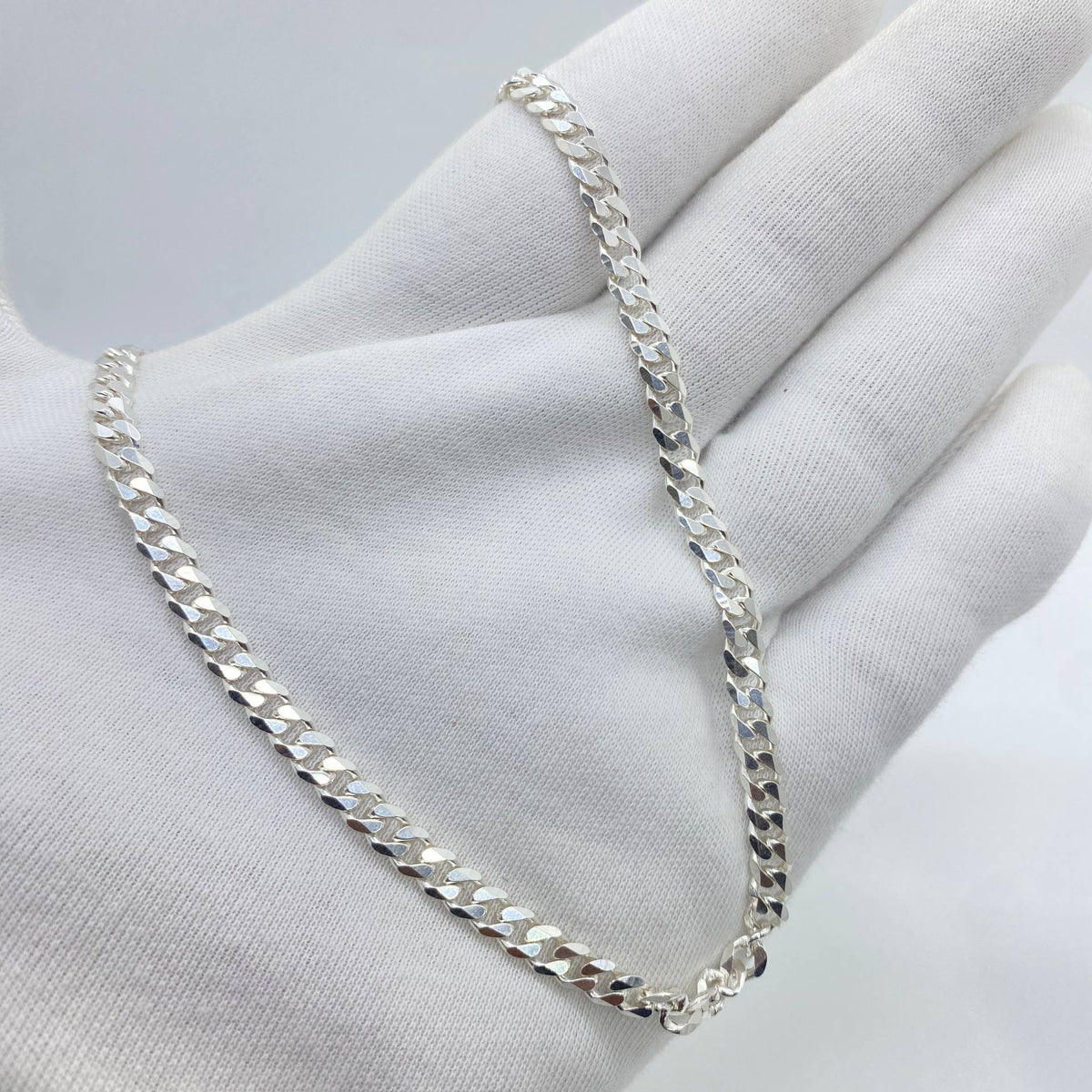Wide Cuban Link Silver Chain