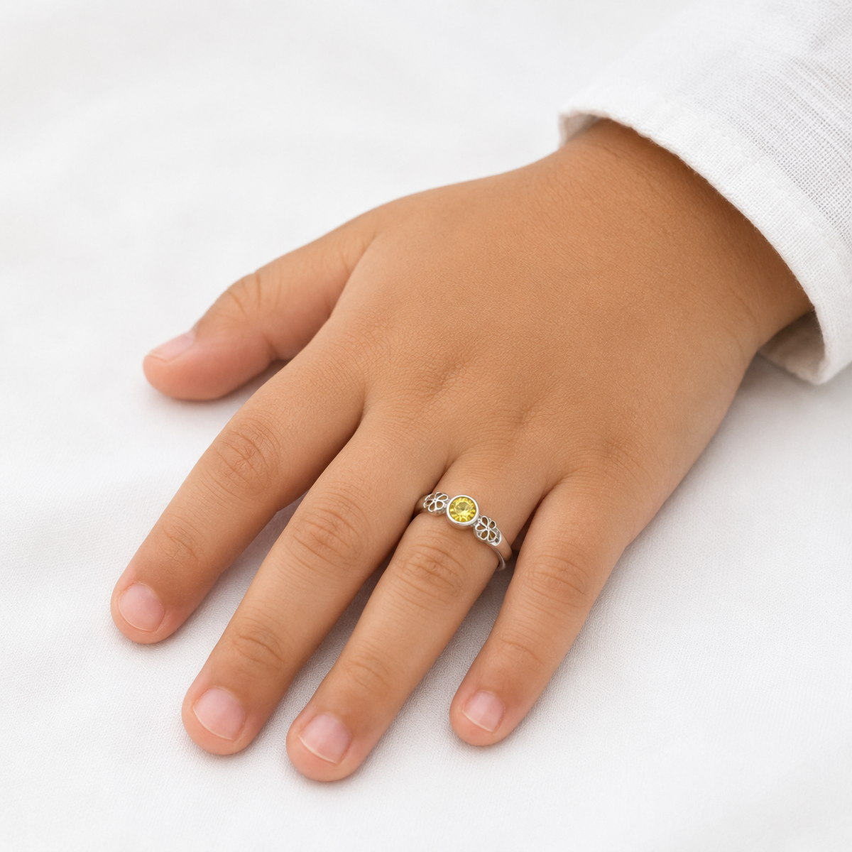 kids silver ring