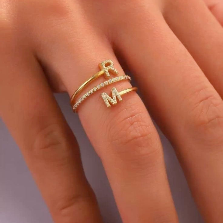 Customized Name Ring